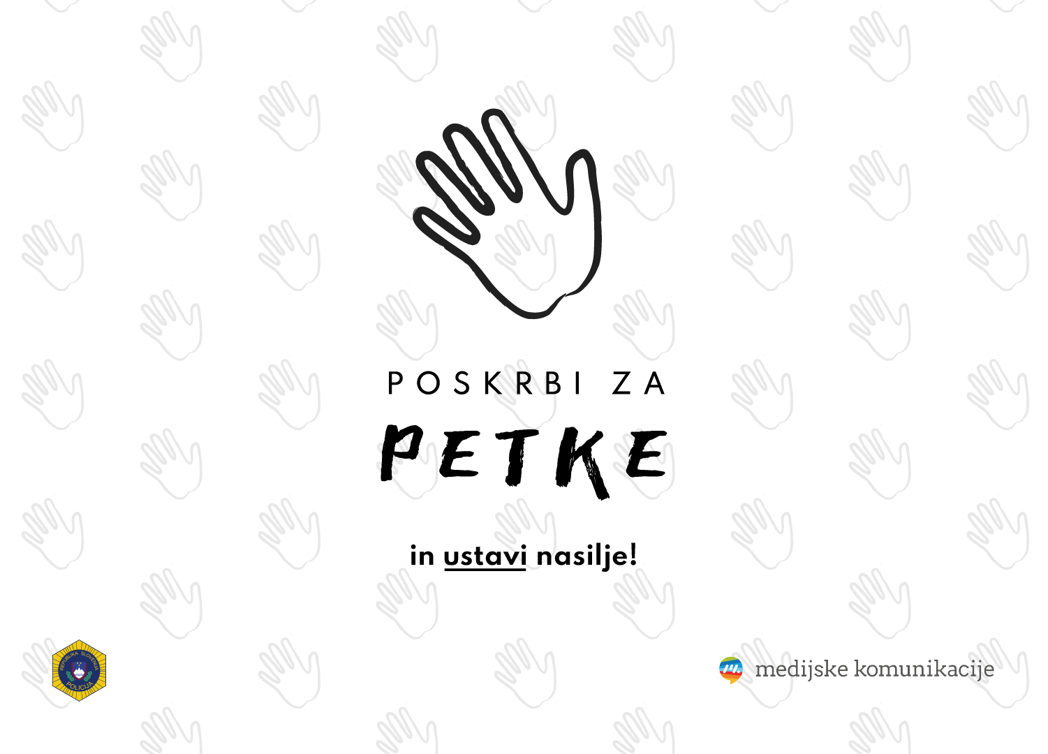 Plakat Poskrbi za petke